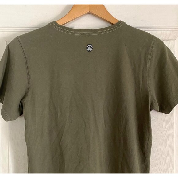 size M womens Off Road Trip off road Life is Good olive green‎ tee t-shirt - Picture 7 of 7